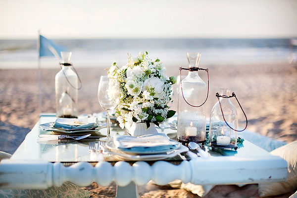 tableart wedding proposal on the beach2 Πρόταση γάμου στην παραλία