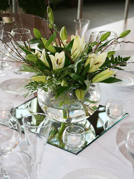 tableart mirrors table setting  Καθρέφτες στο τραπέζι