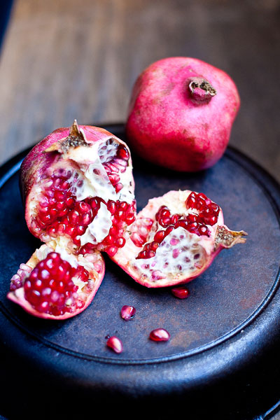 tableart how to prepare a pomegranate Πως καθαρίζουμε το ρόδι