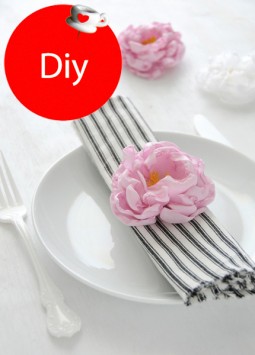 DIY: Υφασμάτινες πεόνιες