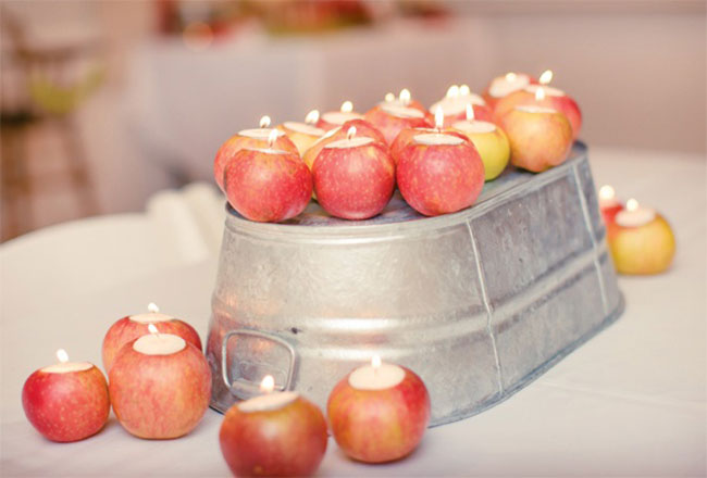tableart_apple_candle
